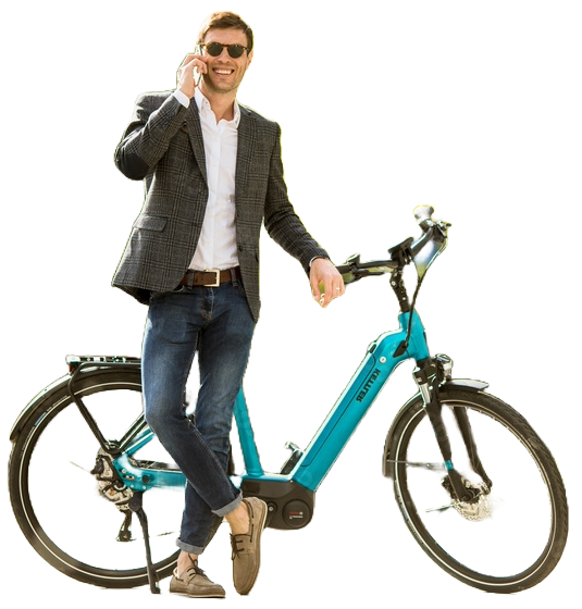 Persona andando en bicicleta