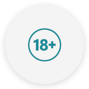 Icono requisito ser mayor de 18 años